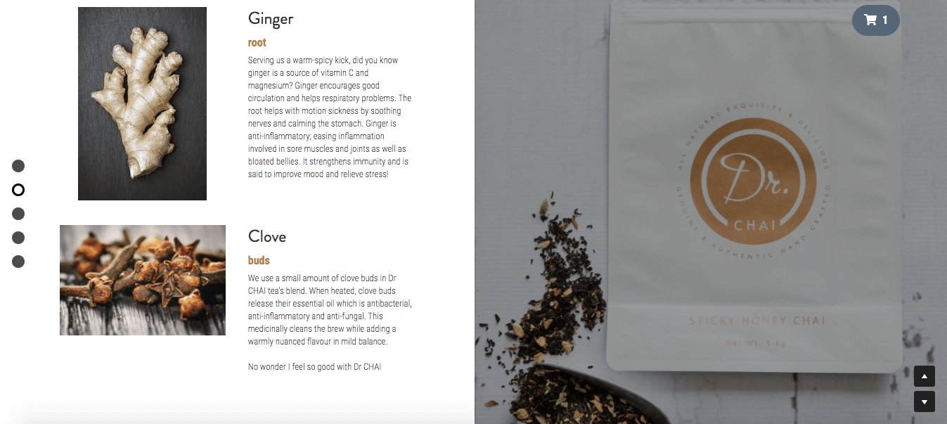 well-adjusted images on a Strikingly user's website selling different kinds of herbs well-adjusted images on a Strikingly user's website selling different kinds of herbs